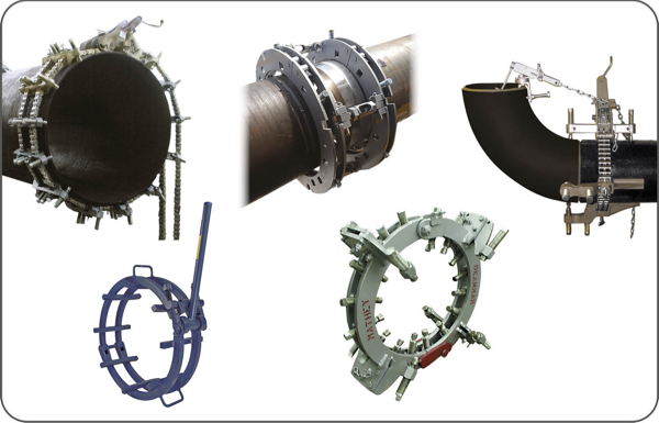 Mathey dearman pipe top clamp